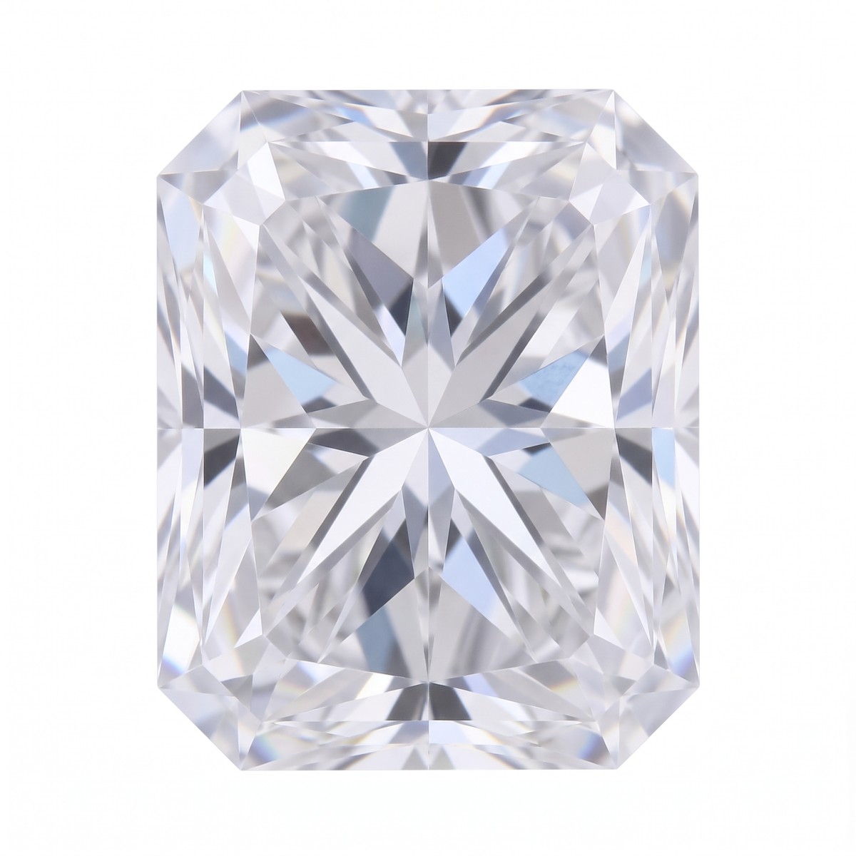 Pietre di moissanite sciolte - taglio radiant