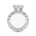Solstice - anello di fidanzamento eternity grande con moissanite