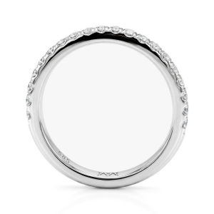 Starlet - anello eternity con moissanite