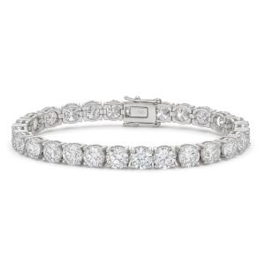 Solaris – bracciale tennis con moissanite