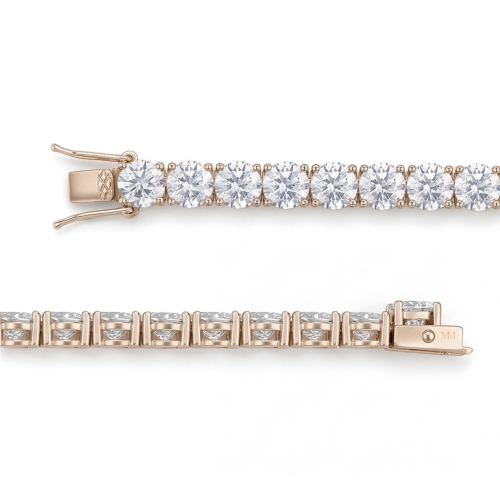 Solaris – bracciale tennis con moissanite