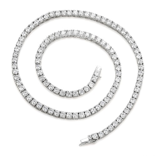Lumina - collana tennis con moissanite