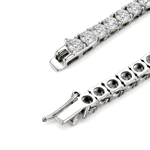 Lumina - collana tennis con moissanite