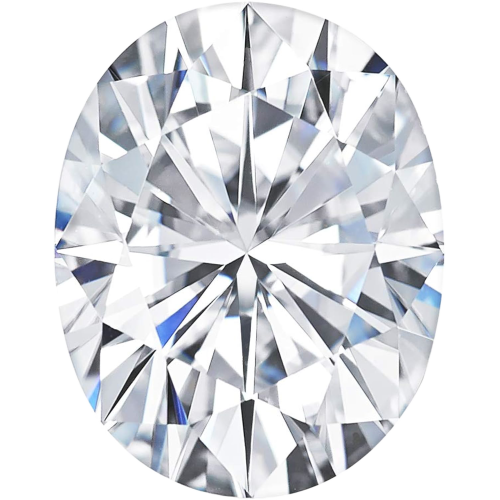 Pietre di moissanite sciolte - taglio ovale