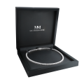 Lumina - collana a catena modello tennis con moissanite